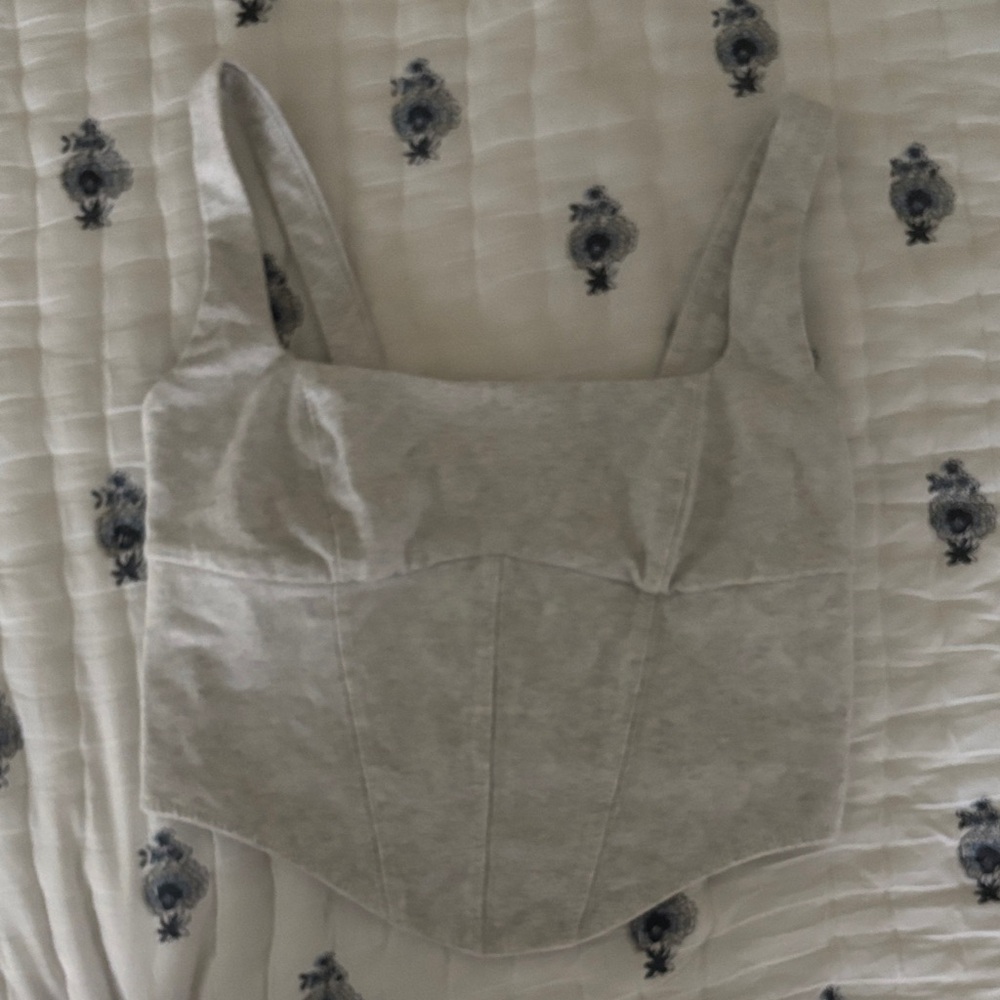 Garage Light Gray Women's Bodysuit Top